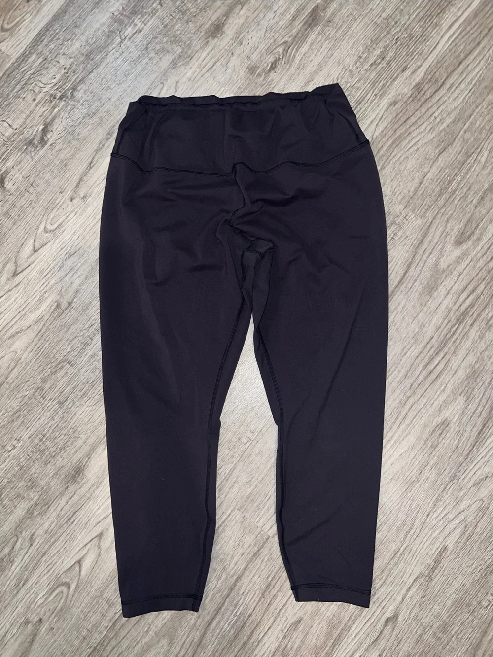 lululemon athletica Black Cropped Leggings